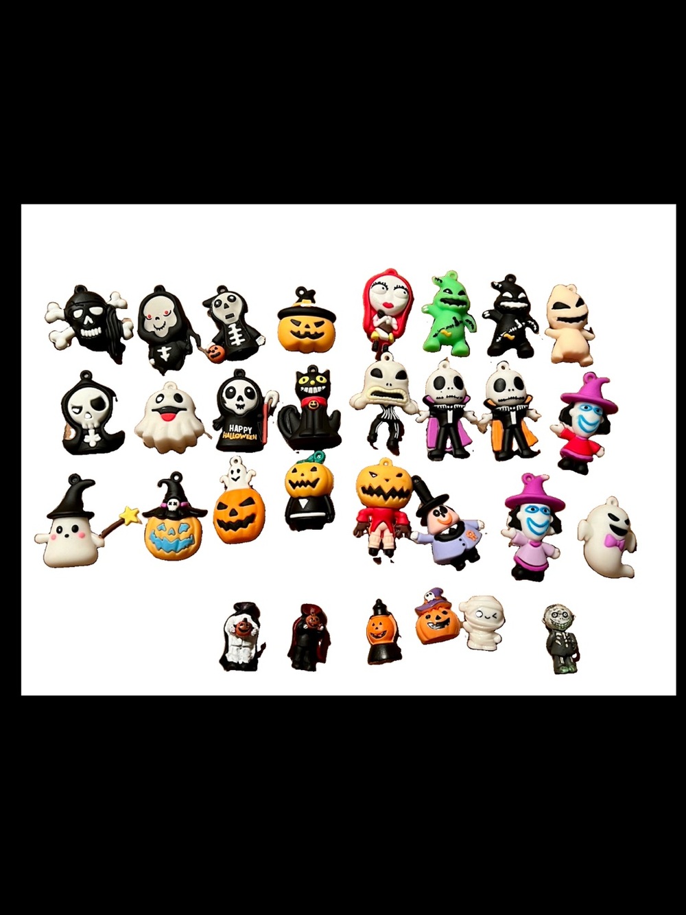 Halloween Scream Halloween Advent Calendar Pieces 3D Figurine mini size